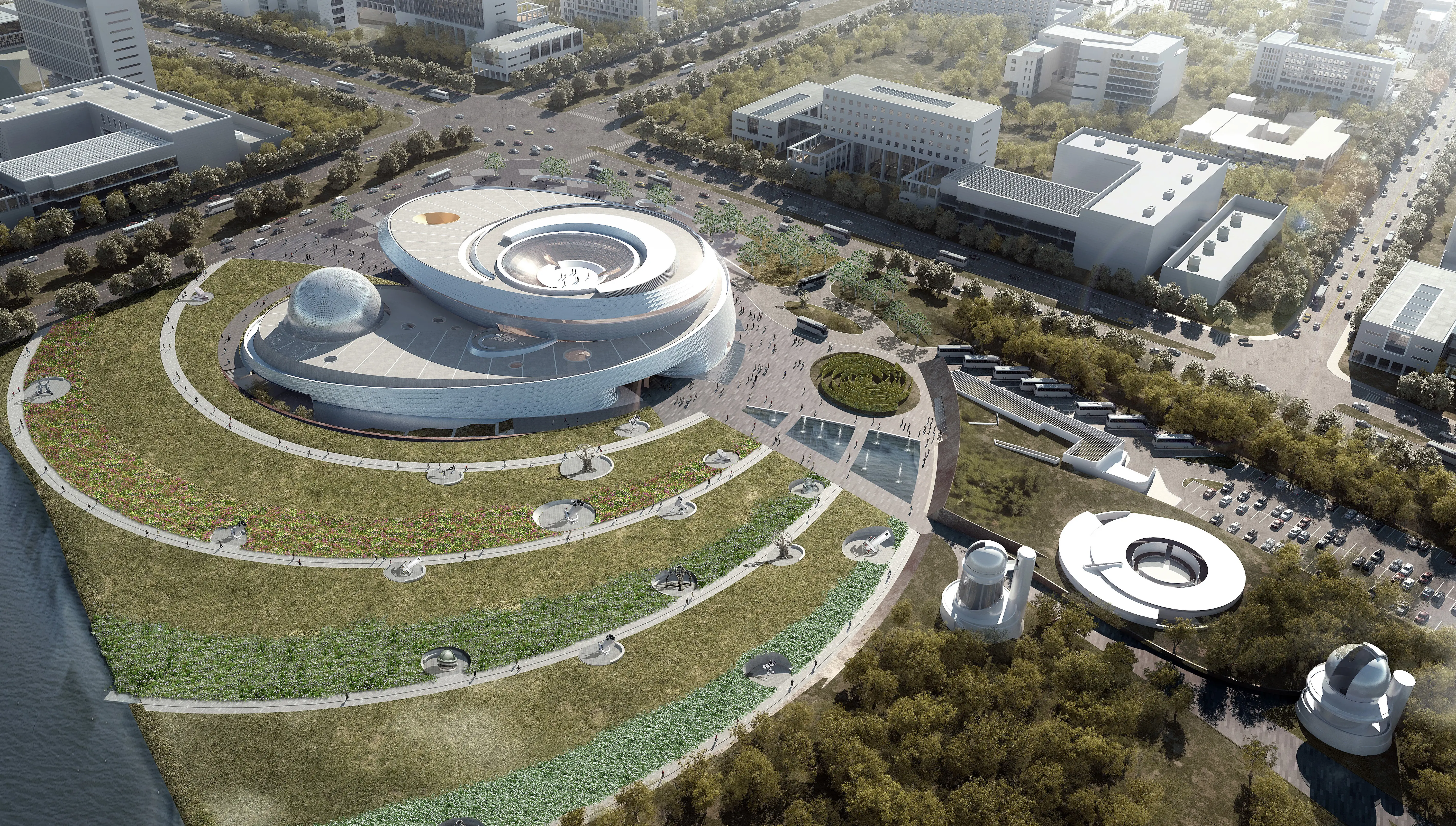 Shanghai Astronomy Museum Rendering