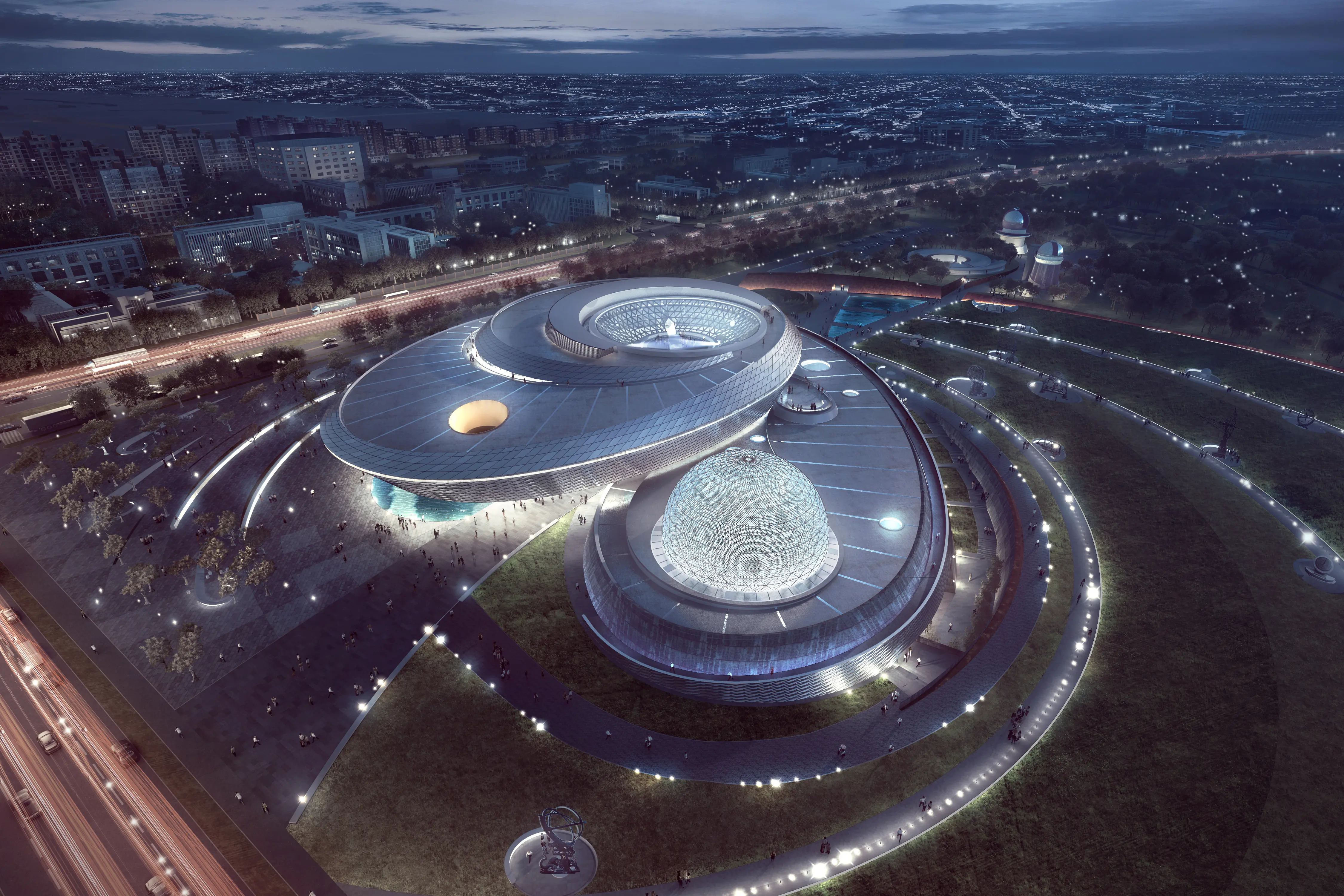 Shanghai Astronomy Museum Rendering